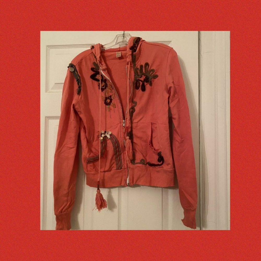 Free People "Tree Of Life" Hoodie (small)